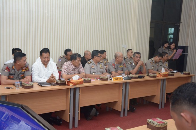 Kunjungan Polda Sulbar ke Polda Jambi.