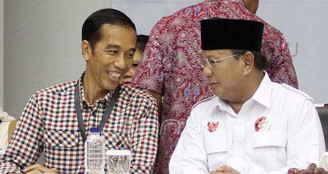Jokowi dan Prabowo Subianto. Foto : JPNN.com