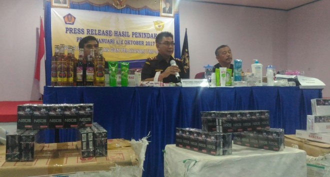 Press release bea dan cukai jambi. 