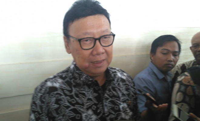 Menteri Dalam Negeri (Mendagri) Tjahjo Kumolo.