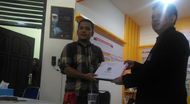 Berkas DPC NasDem Kota Jambi Diterima KPU.