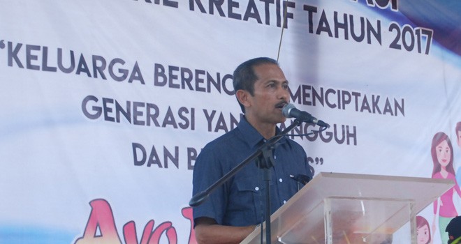 Sosialisasi BKKBN Melalui Kegiatan KIE Kreatif Bersama Mitra Kerja.