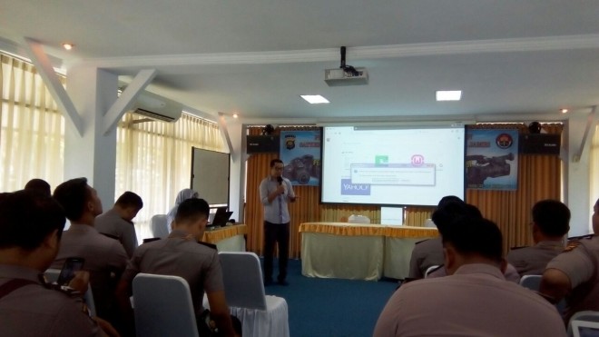 Polda Jambi Gelar Pelatihan Pengembangan Fungsi Kehumasan.