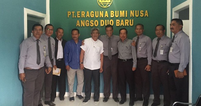 Direktur Pemasaran, Direksi PT EBN, Ketua Dana Pensiun dan jajaran Bank Jambi.