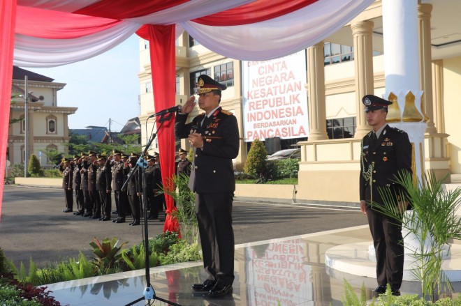 Polda Jambi Gelar Upacara Peringatan Hari Sumpah Pemuda.