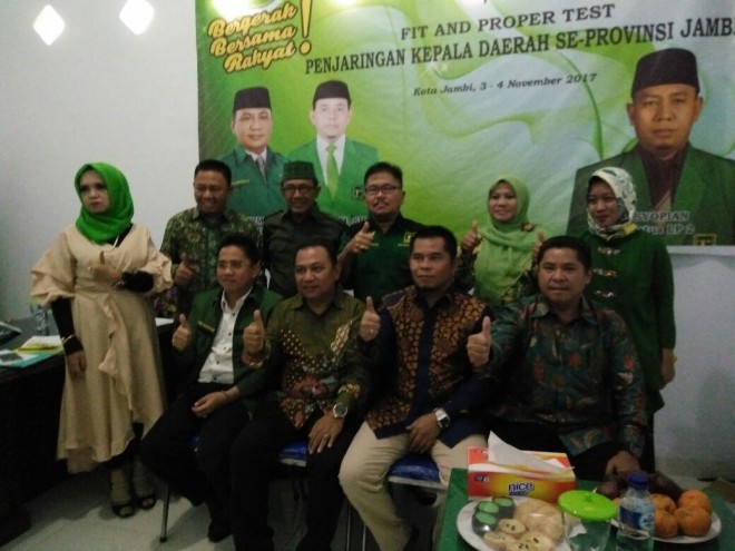 Fit and Proper Test di DPW PPP Provinsi Jambi.