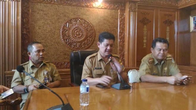 Pertemuan itu dilakukan diruang Kerja Sekda Provinsi Jambi, Selasa (7/11).