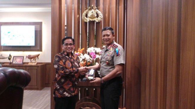 H Bakri dan Kapolda Jambi