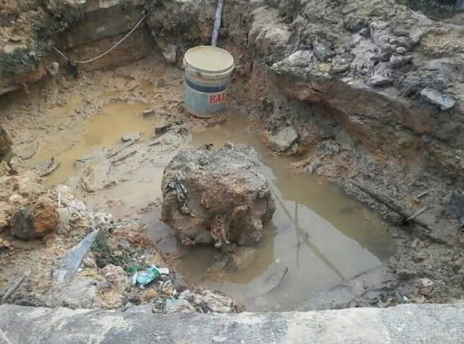 Lokasi penemuan peti misterius di Tanjabbar, Rabu (15/11).