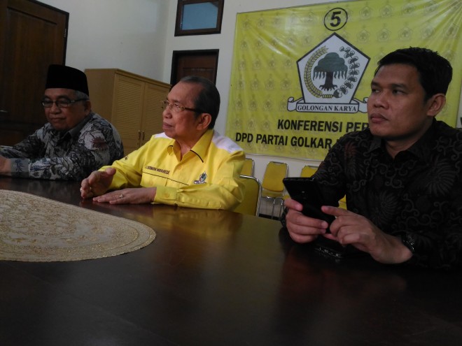 Zoerman Manap dan dan Sekjen Supardi.