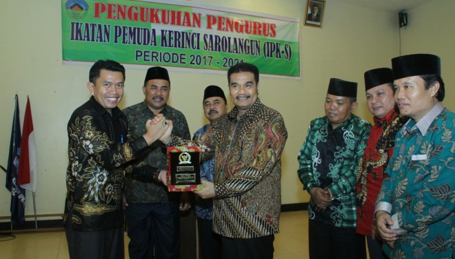 SAH Ketika Menghadiri Acara Pemuda Kerinci di Sarolangun.