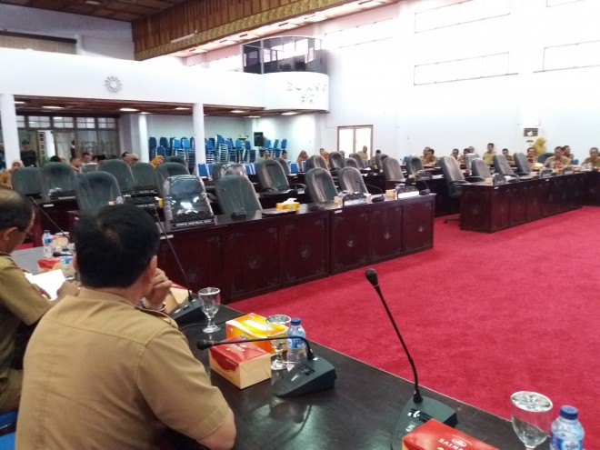 Rapat pembukaan dan pembahasan KUA PPAS APBD Tahun Anggaran 2018, Senin (20/11)