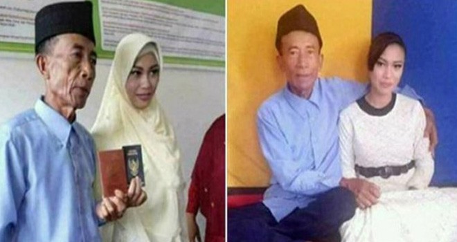 Tampak Badu bersama istrinya Nurjannah. Foto : IST