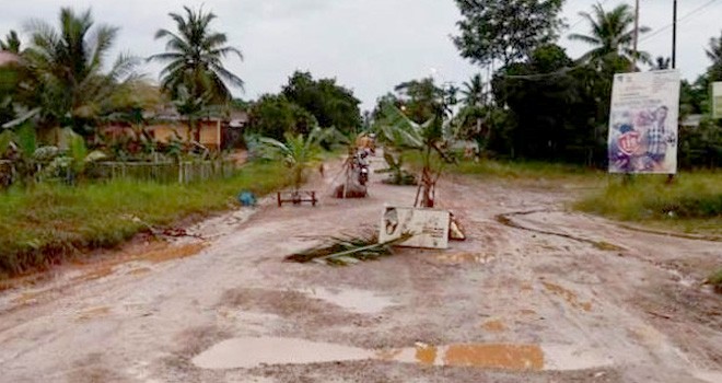Jalan lirik Pertamina. Foto : Ist