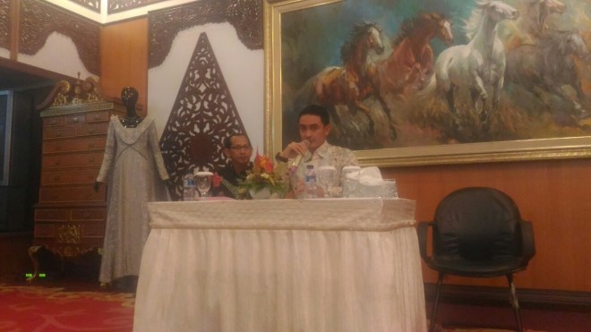 Gubernur Jambi saat Gelar Konferensi Pers Terkait OTT KPK.