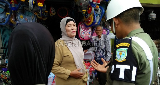 ASN saat Terjaring Razia Satpol PP Kota Jambi.
