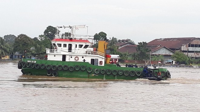  Tug Boat Dibajak Perompak Bersenjata di Sungai Batanghari.