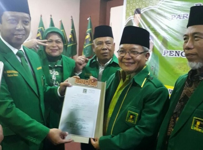 PPP Resmi Usung Adirozal-Ami Taher.