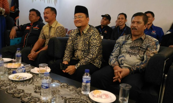 Acara pelantikan Komisi Saksi NasDem di Hotel Cosmo.