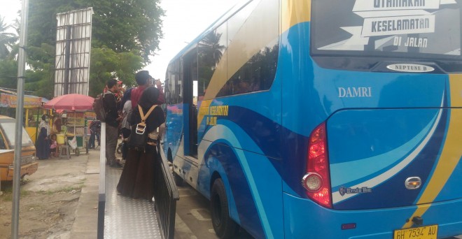 Dinas Perhubungan Uji Coba Armada Trans Siginjai.