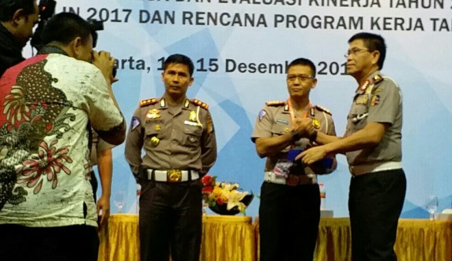 Ditlantas Polda Jambi Raih Predikat Terbaik ke 3 se Indonesia.