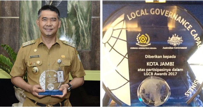 Wali Kota Fasha Raih Penghargaan Tingkat Nasional.