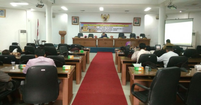 DPRD Batanghari Rapat Alat Kelengkapan Dewan Tahun 2018.