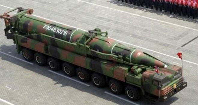 Salah satu misil Korea Utara.