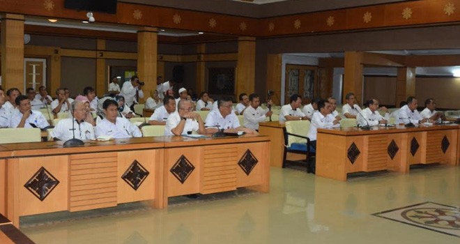 Rapat Evaluasi Persiapan Penyusunan Laporan Keuangan Pemerintah Daerah (LKPD) Provinsi Jambi Tahun Anggaran 2017.
