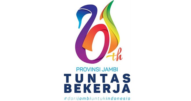 Logo Hari Ulang Tahun ke- 61 Provinsi Jambi.