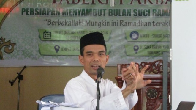 Ustadz Abdul Somad.