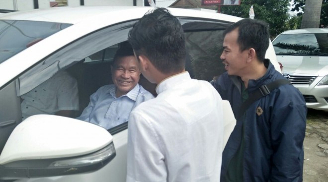 Murasman saat di wawancarai.