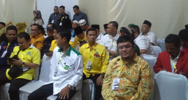 Sejumlah Elit Politik Jambi Turut Dampingi Fasha-Maulana Daftar ke KPU.