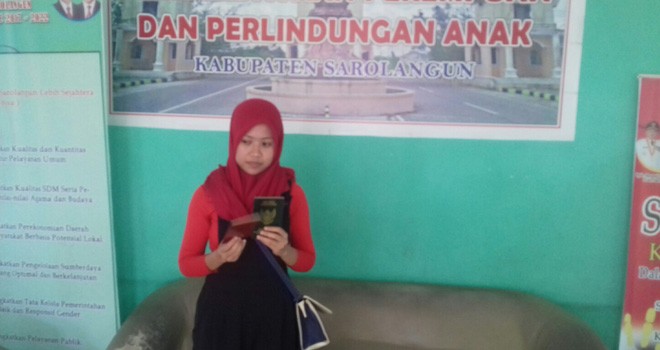 Korban KDRT kategori penelantaran saat melapor ke DP3A.