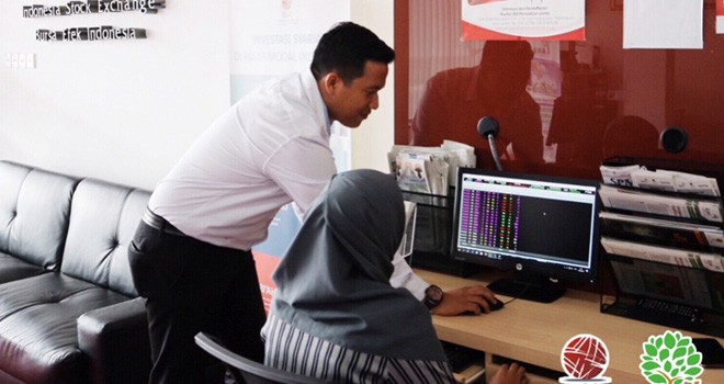 Jumlah pemain saham di Provinsi Jambi setiap tahun kian bertambah.