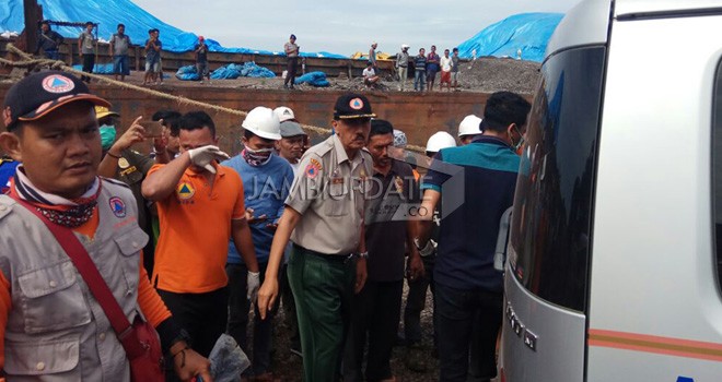 Karyawan PT KTN yang Tenggelam di Sungai Batanghari Ditemukan Meninggal Dunia.