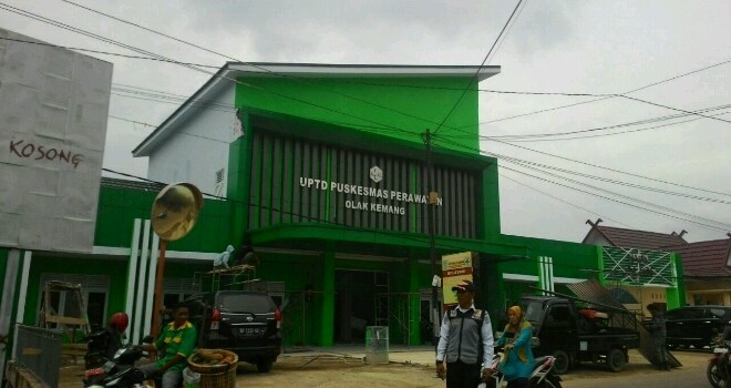Rumah Sakit Abdurahman Sayuti di Kelurahan Olak Kemang.