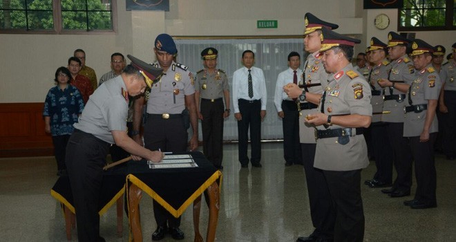 Sertijab Kapolda Jambi di Mabes Polri