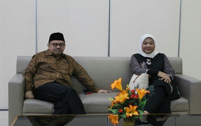 Sudirman Said-Ida Fauziah jelang proses pemeriksaan kesehatan. (Istimewa)