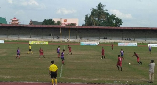Semi Final Gubernur Cup Jambi 2018 antara Tanjab Barat kontra Muaro Jambi (16/1)