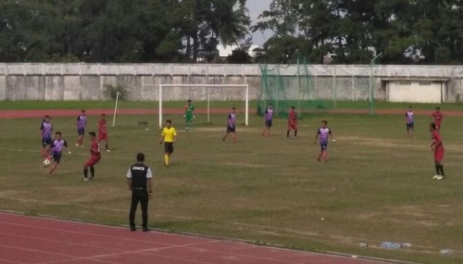 Semi Final Gubernur Cup Jambi 2018 antara Tanjab Barat kontra Muaro Jambi (16/1)