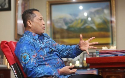 Kepala BNN Komjen Pol Budi Waseso (Miftahul Hayat/Jawa Pos)