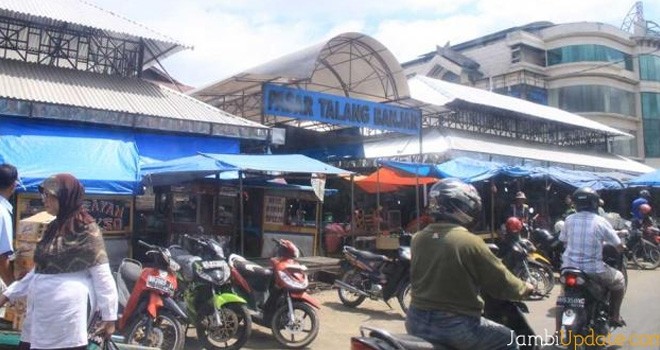 Pasar Baru Talang Banjar.