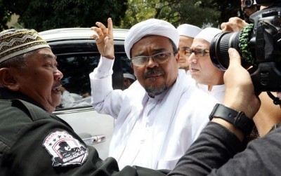 Habib Rizieq Shihab (Ismail Pohan/ Indo Pos/ Jawa Pos Group)