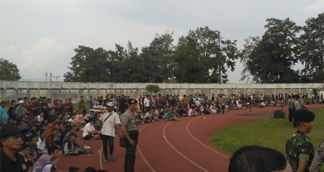 Suasana Stadion Tri Lomba Juang Koni Jambi