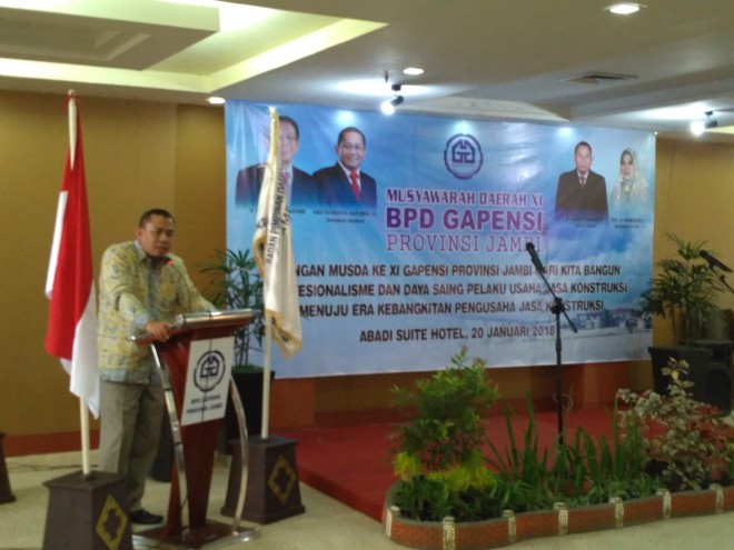 Gapensi Provinsi Jambi Gelar Musda ke XI.