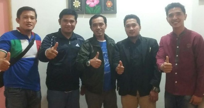 Tim pemenangan Zainal Abidin-Arsal Apri. 