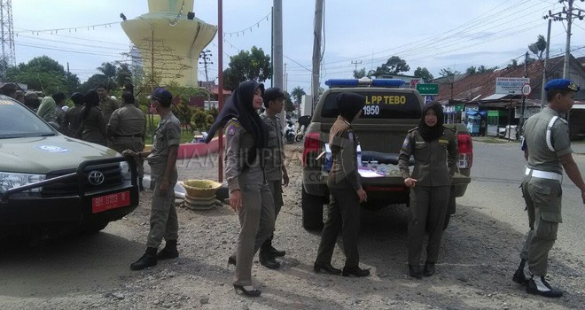 Puluhan ASN di Tebo Terjaring Razia.