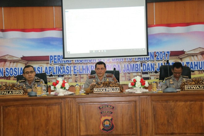 Wakapolda Buka Kegiatan Sosialisasi Penyampaian E-LHKPN.