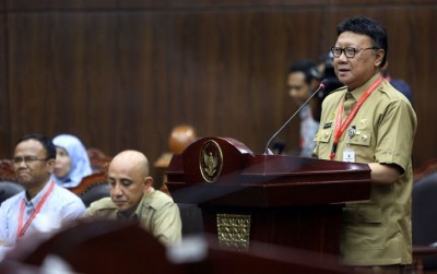 Mendagri Tjahjo Kumolo (Miftahulhayat/Jawa Pos)